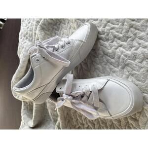 Rachel Zoe White Leather Women's Sneakers Size 9